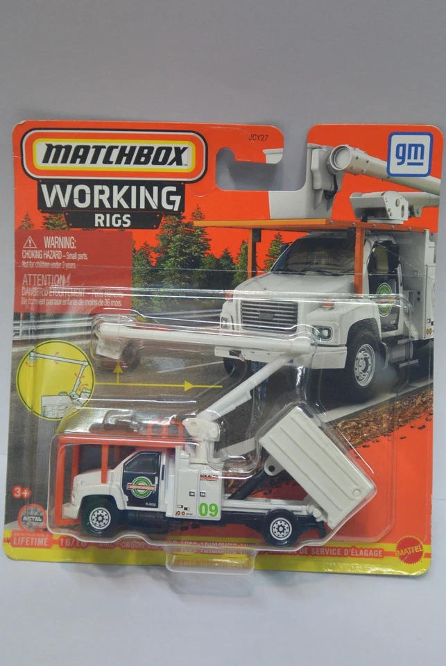 2024 Mattel Matchbox Working Rigs GMC C8500 Topkick Tree Trimming Truck - Image 1 of 1
