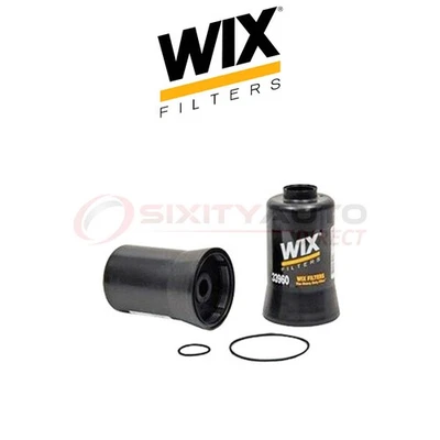 WIX Fuel Water Separator Filter for 2003-2009 GMC C5500 Topkick 6.6L V8 - ak Foto 1 de 4