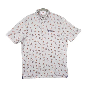 Johnnie-O "Flynn" Performance Polo Golf Shirt Men's Size Large Tucson National - Picture 1 of 16