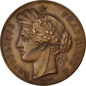 Frankreich, Medaille, French Third Republic, 1878, Bronze, Oudiné, VZ - Picture 1 of 2
