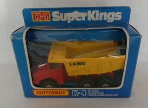 Matchbox Super Kings K-4 Big Tipper Muldenkipper OVP - Picture 1 of 8