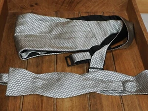 Robert Talbott Protocal Seide Kummerbund und Fliege Set - Bild 1 von 2