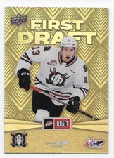 21/22 2021 UPPER DECK UD CHL HOCKEY FIRST DRAFT CARDS FD-XX U-Pick From List