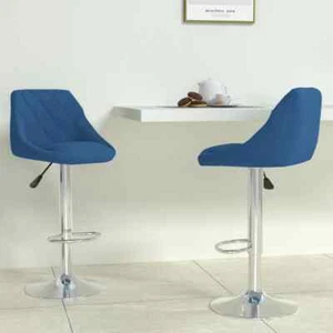 1/2x Taburete de Cocina de Terciopelo Multicolor Mostrador Asiento vidaXL - Imagen 1 de 144