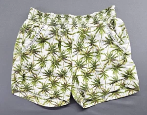 Briggs Linen Blend Palm Tree Shorts Size Medium - Picture 1 of 11