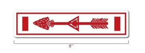VIGIL DECAL STICKER Order of the Arrow OA Sash Boy Scout patch Big 8" NEW - Picture 1 of 2