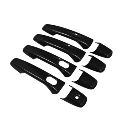 Gloss Black For 2011-19 Ford Explorer & 11-14 Ford Edge Door Handle Covers W/SKH Foto 1 de 4