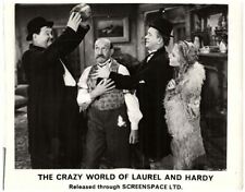 Crazy Monde De Laurel Et Hardy Original Lobby Carte Stan & Ollie James Finlayson