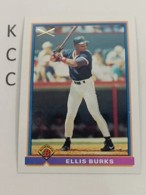 1991 Bowman Baseball #373 Ellis Burks Boston Red Sox - Image 1 of 2