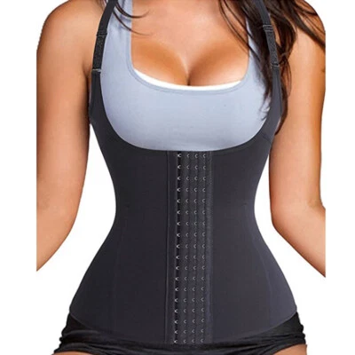 Premium Waist Trainer Cincher Fitness Body Shaper Tummy Control Underbust Corset - Image 1 of 4
