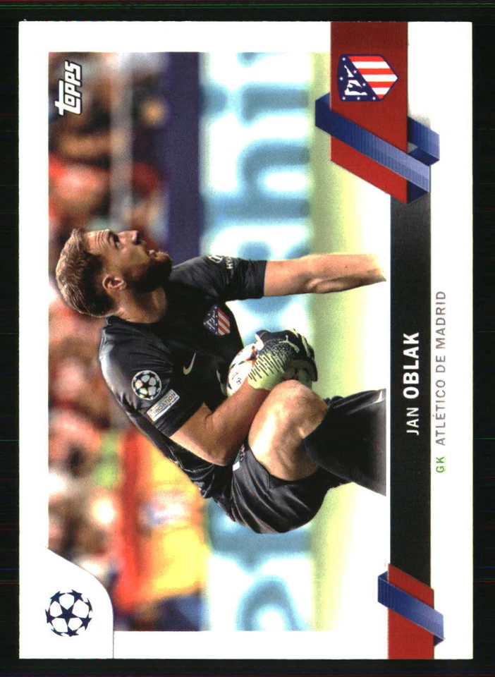 Jan Oblak 2022-23 Topps UEFA  1st Edition #107 SOCCER Card - Image 1 of 2