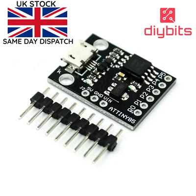 Digispark Kickstarter ATtiny85 Development Board Micro USB for Arduino IDE UK - Image 1 of 3