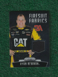 RYAN NEWMAN - 078/149 - 2016 PANINI PRIZM - FIRESUIT FABRICS - INSERT CARD FF-RN