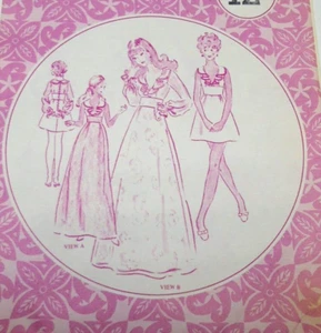 197Os Miss Patterns Pacifica 3051 Evening/Bridesmaid Dress Sz: 12; B34 FF Uncut - Picture 1 of 6