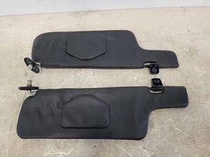 1984-1989 Nissan 300ZX Both Sun Visors BLACK - Picture 1 of 15