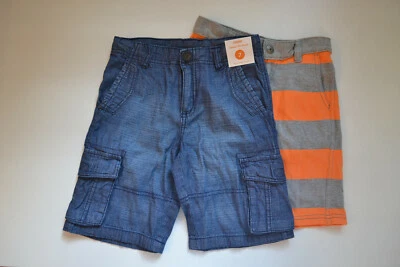 NWT GYMBOREE Set of 2 Boys Cotton Shorts Size 7 - Image 1 of 4
