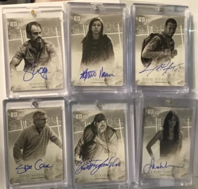 The Walking Dead Autographed Cards Hunters and Hunted, Dead - Image 1 of 4