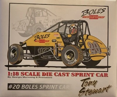 1/18 GMP 1999 #20 Tony Stewart Boles Chevrolet Sprint Car NEW Never Displayed - Image 1 of 3