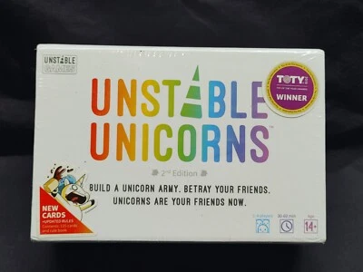 Unstable Unicorns 2nd Edition New Cards By Unstable Games NEW 2019 - Image 1 of 3