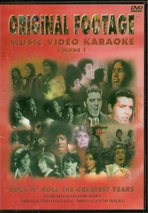 ORIGINAL FOOTAGE KARAOKE DVD #1-Rock N R DVD - Imagen 1 de 1