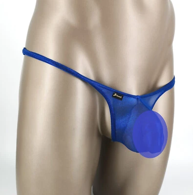 Transparent Micro Tanga PUSHUP String JESSE JP-beach Badestring  Gr. XS - XXL - Bild 1 von 4