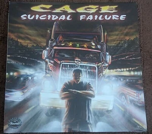 CAGE - SUICIDAL FAILURE - THE WEATHER REPORT - DUST VS. ECSTASY 12" MAXI SINGLE - Picture 1 of 2