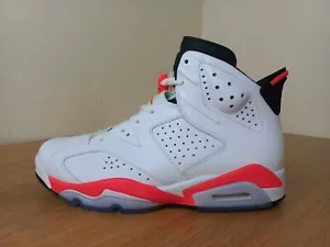 Nike Air Jordan 6 Retro WHITE INFRARED 2014 BNIB UK 8.5 - Picture 1 of 9