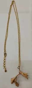 MICHAEL MICHAUD Ember Glow Flowers Drop Pendant Necklace 9025 - Picture 1 of 4