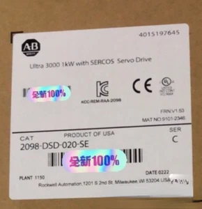 Free Tax 2098-DSD-020-SE AB SERVO DRIVE 2098-DSD-020-SE Expedited Shipping#HTY1 - Picture 1 of 5