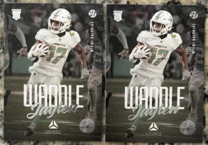 Tarjeta de novato Jaylen Waddle 2021 Chronicles Luminance RC Miami Dolphins C1 - Imagen 1 de 1