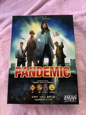 PANDEMIC Board Game2013 by Matt Leacock Z-Man Games (Open but Unused ) - Image 1 of 3