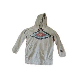 Polo Ralph Lauren Youth Kids Size 7 Aztec Southwest Hoodie Sweatshirt Beading - Picture 1 of 6