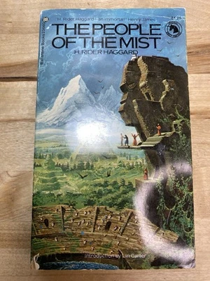 The People Of The Mist By H. Rider Haggard 1st Ballantine 1974 Foto 1 de 4