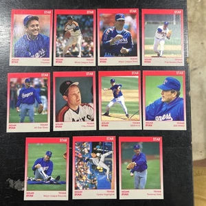 Nolan Ryan 1991 Star Company Texas Rangers 11-card Baseball Set - Picture 1 of 1