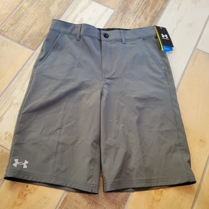 NWT Under Armour Amphibious Water Short Sz. 18 Boy's NEW GREY - Picture 1 of 2