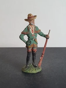 Elastolin Lineol Plastinol Cowboy Old Shatterhand Gewehr Karl May Wildwest Masse - Bild 1 von 7