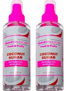 2 Stück! Global Beauty Care erfrischender Körperspray KOKOSNUSSZUCKER 6 flüssige Unzen - Bild 1 von 1