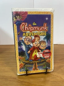 THE CHIPMUNK ADVENTURE Clamshell VHS - NEU SEALED - Bild 1 von 8