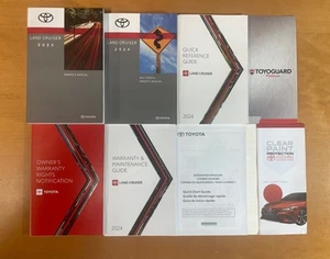 2024 Toyota Land Cruiser Owner’s Manual - Complete Set - Picture 1 of 1