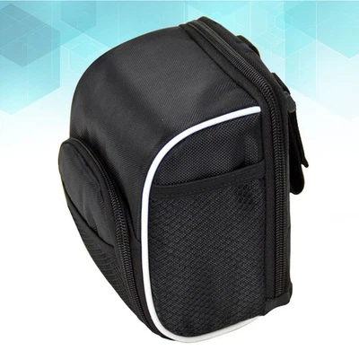  Handlebar Bag Cycling Front Storage Bag Foldable Storage Pouch for Outside - Image 1 of 4