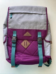Kathmandu NWOT Rove 16L Backpack Bag Zip Grey Purple Hiking Laptop Back Pack - Picture 1 of 22