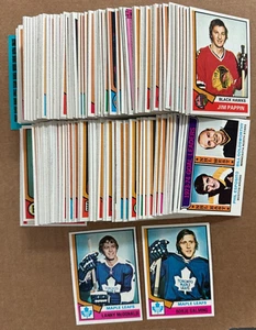1974-75 Topps Hockey Complete 1-264 Card Set Bobby Orr Ken Dryden Potvin - Bild 1 von 2