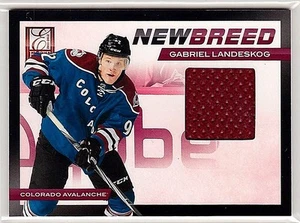 JERSEY GABRIEL LANDESKOG 2011-12 PANINI ELITE NUEVA RAZA USADA JUEGO - NOVATO - Imagen 1 de 1
