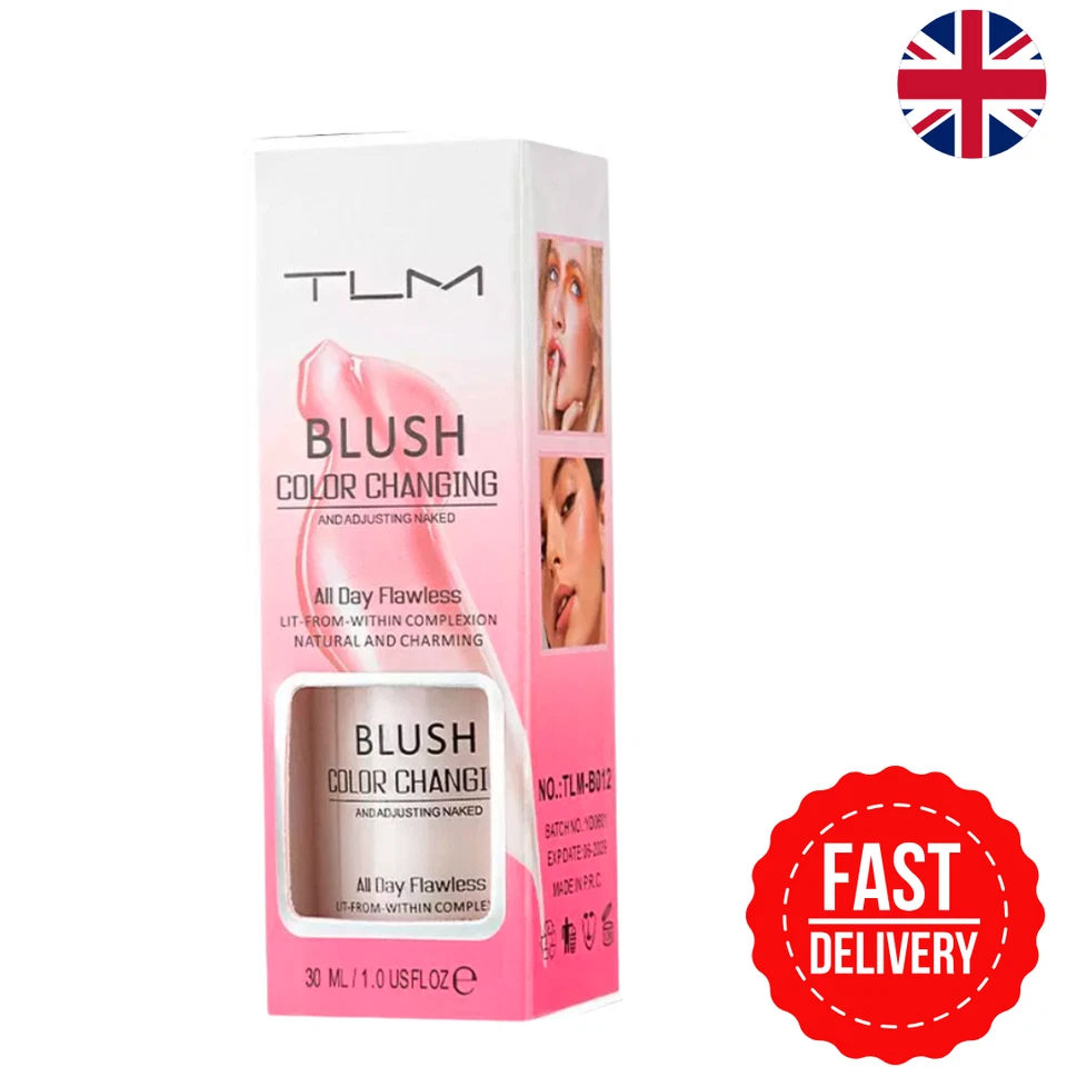TLM Blush Colour Changing, All Day Flawless Color Changing Blush,Waterproof - Image 1 of 4