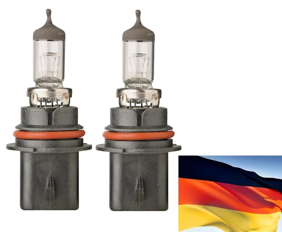 Flosser Rally 9004 HB1 100/80W 9104 duas lâmpadas farol duplo substituição feixe - Imagem 1 de 4