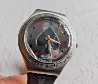 2008 VINTAGE SWATCH JAMES BOND 007 CASINO ROYALE YGS128 IRONY MENS WRISTWATCH - Image 1 of 4