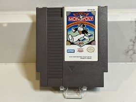 Monopoly - 1991 NES Nintendo Game - Cart Only - TESTED!