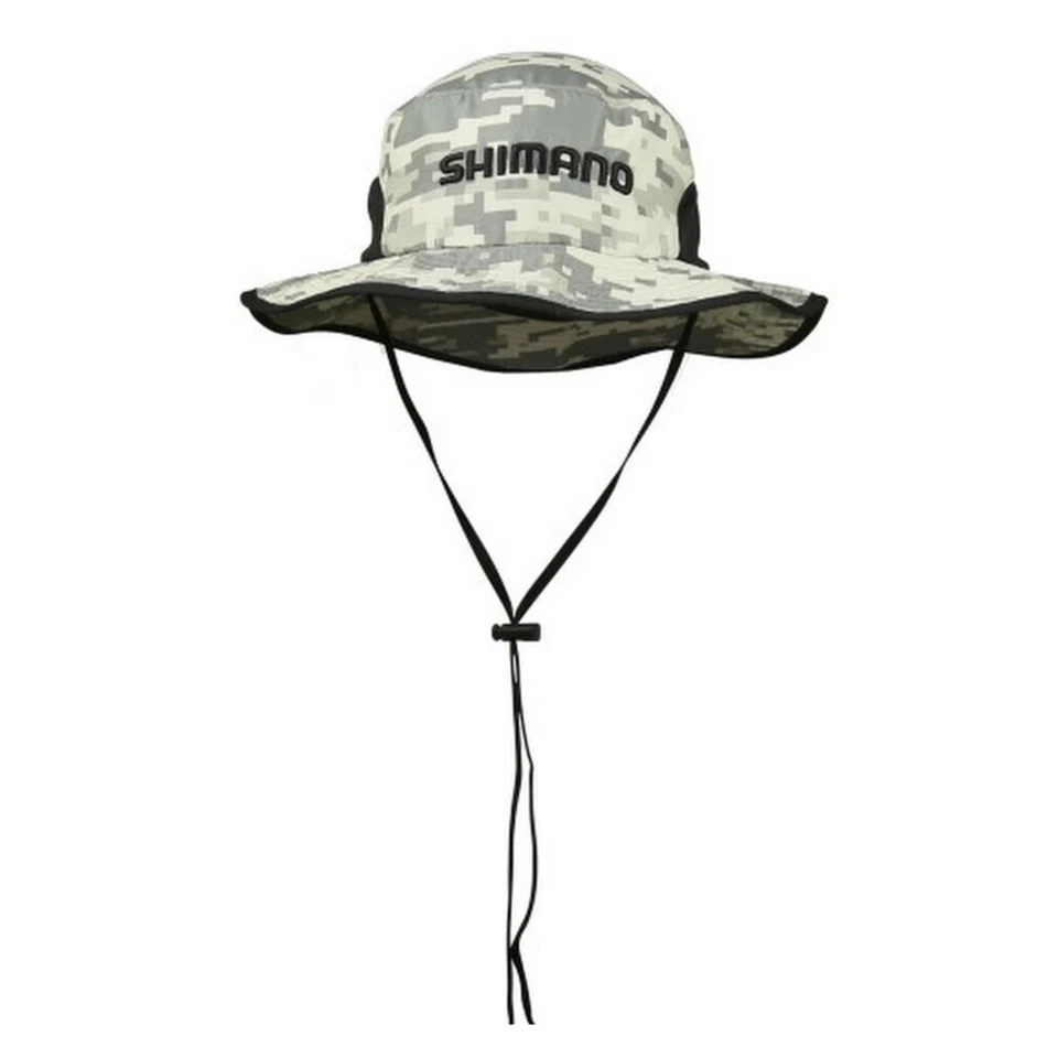 Brand New - Shimano Point Plugger Digi Camo Fishing Hat with Draw String - image 1 of 1