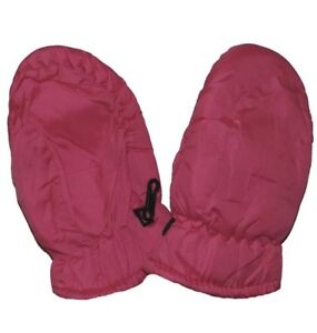 *NEW Girls Winter Warm Snow Ski Gloves Mittens Hot Pink Size Small 4-7