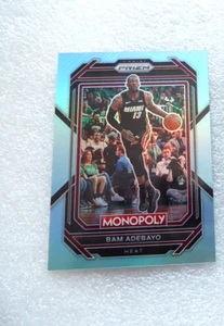 2022-23 Prizm Monopoly Bam Adebayo Light Blue Prizm - RARE SSP /199 - Picture 1 of 3